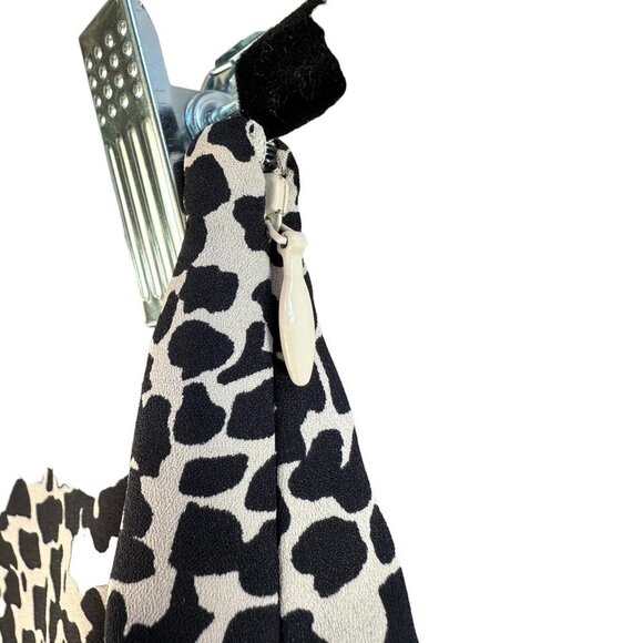 2/$30 Ann Taylor Loft Side Zip Shorts Size 2 Black White Flowy Pockets Boho NWT - Picture 8 of 8